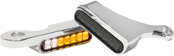 Led Turn Signal Chrome, 2, nordicamoto.ro