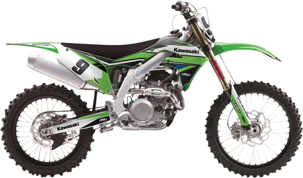 Evo Graphics Kit Black, Green, 1, nordicamoto.ro