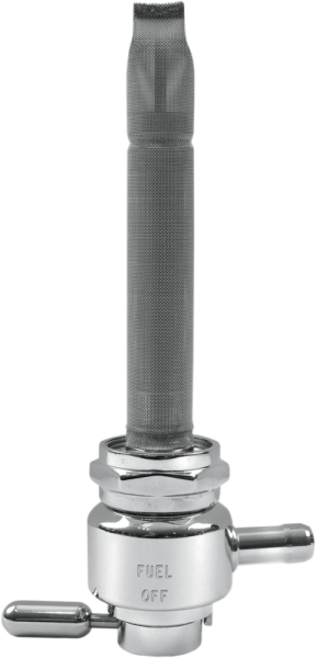 Positive Off Detent Fuel Valve Chrome, 1, nordicamoto.ro