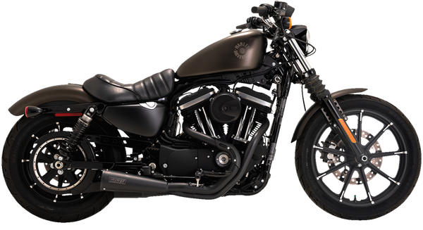 Upsweep 2-into-1 Exhaust System Matte Black, 5, nordicamoto.ro