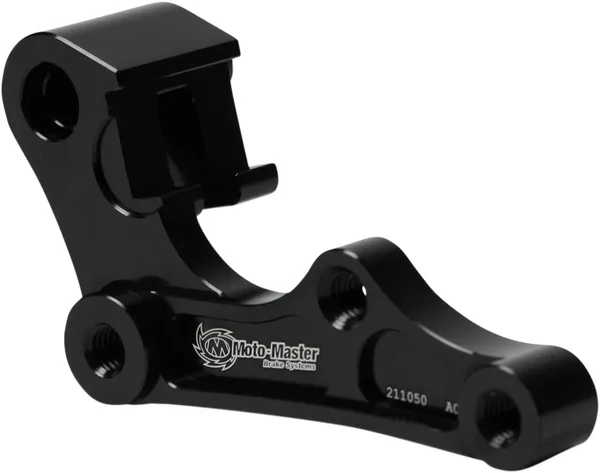 Supermoto Street Rotor Adapter Bracket Black-0