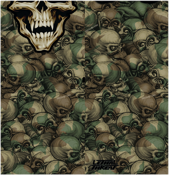 Neck Scarf Mini Skulls, 1, nordicamoto.ro