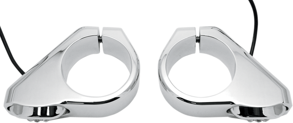 Led Fork-mount Marker Lights Chrome, 1, nordicamoto.ro