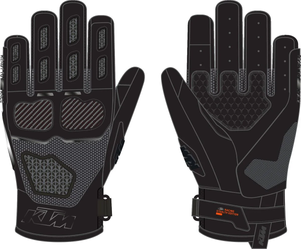 RADICAL X V3 GLOVES STEALTH-0