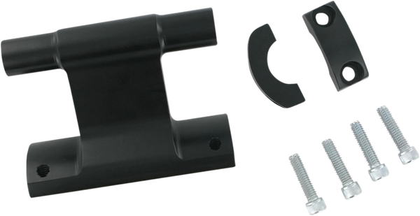 Powerriser 475 Pivoting Handlebar Riser Black, 1, nordicamoto.ro