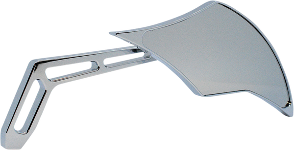 Billet Aluminum Mirrors With Clear Glass Silver, 1, nordicamoto.ro