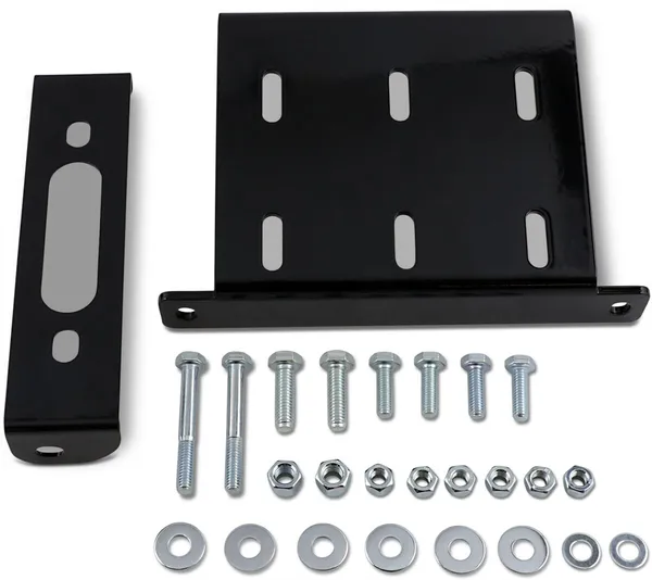 Winch Mount Black -0