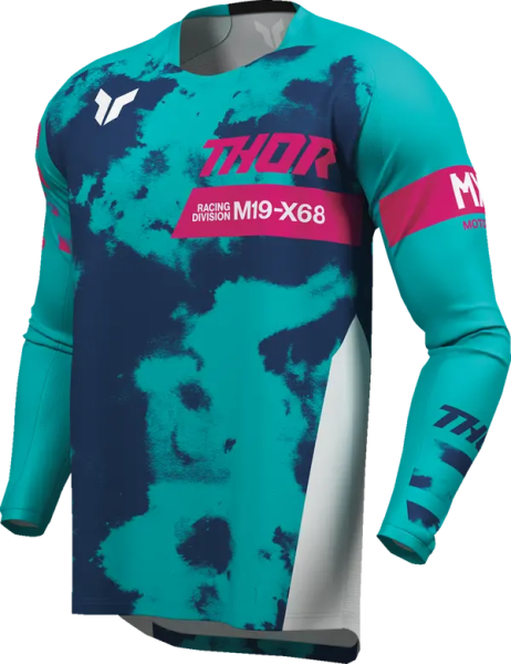 Youth Launchmode Bleach Jersey Blue -3