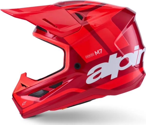 Cască Alpinestars SM7 Core Red-2