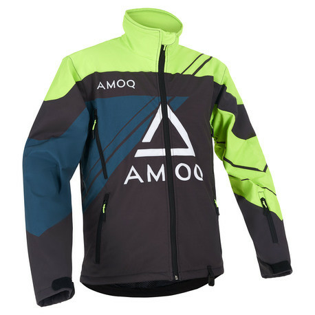 Geaca Snowmobil AMOQ Black/HiVis-0