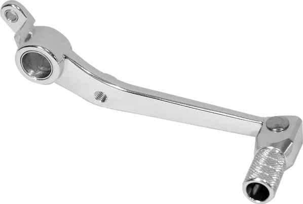 Pedală de frână pliabilă forjată, argintie, 1, nordicamoto.ro