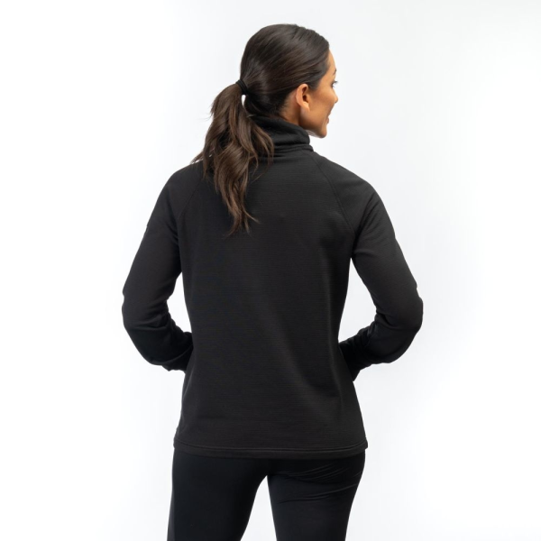 Pulover Dama Klim Mid Layer Halo Black-8