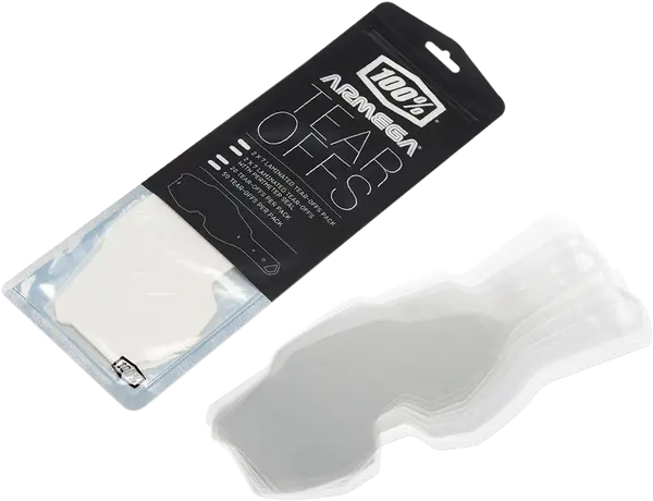 Tear-offs ochelari 100% Armega Clear (20 buc.)-0