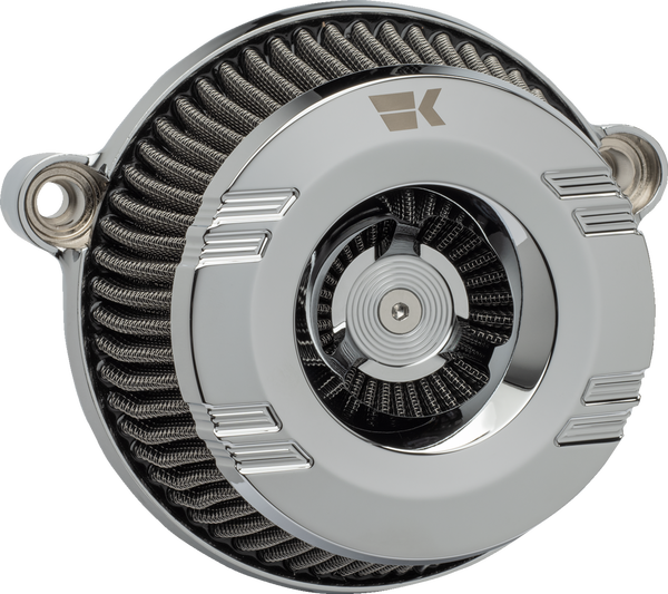 Instigator Air Cleaner Silver, 1, nordicamoto.ro