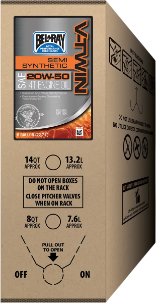 V-twin Semi-synthetic 4-stroke Engine Oil