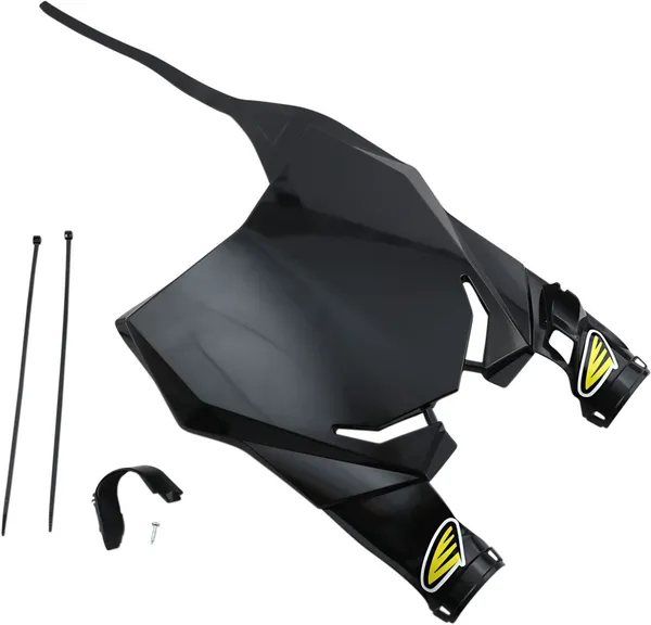 Stadium Number Plate Black, 3, nordicamoto.ro