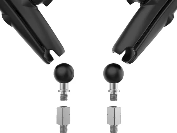 Tough-mirror Kit With M10-1.25 Bases-m10-1.5 Adapters -3