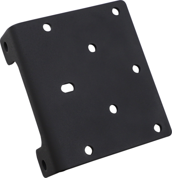 Winch Mount Plate Black, 4, nordicamoto.ro