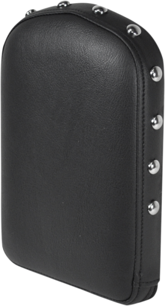 Sissy Bar Pad Renegade Short Rear Vinyl Studded Black|natural Black, 2, nordicamoto.ro
