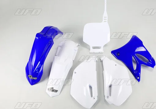 Set complet de carenaje pentru Yamaha, albastru, alb, 1, nordicamoto.ro