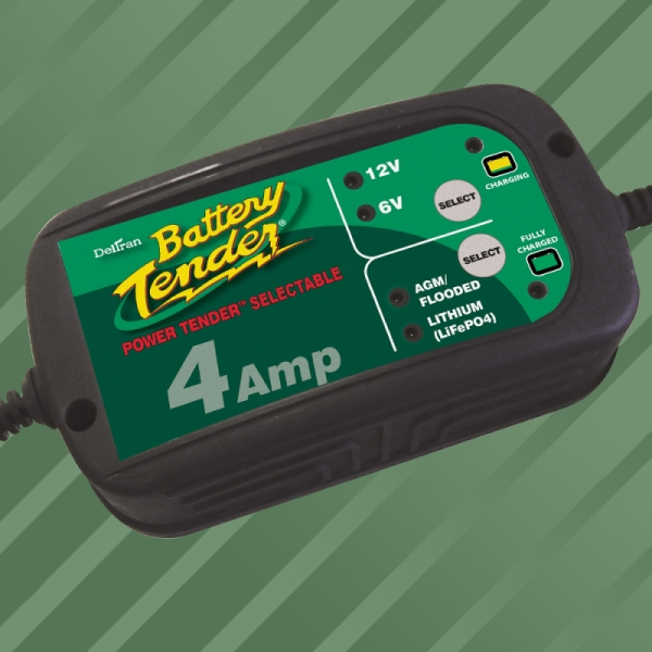 Battery Charger Power Tender Selectable 6v / 12v 4a 17,2 Cm X 9,3 Cm X 4,9 Cm Black Black, 1, nordicamoto.ro