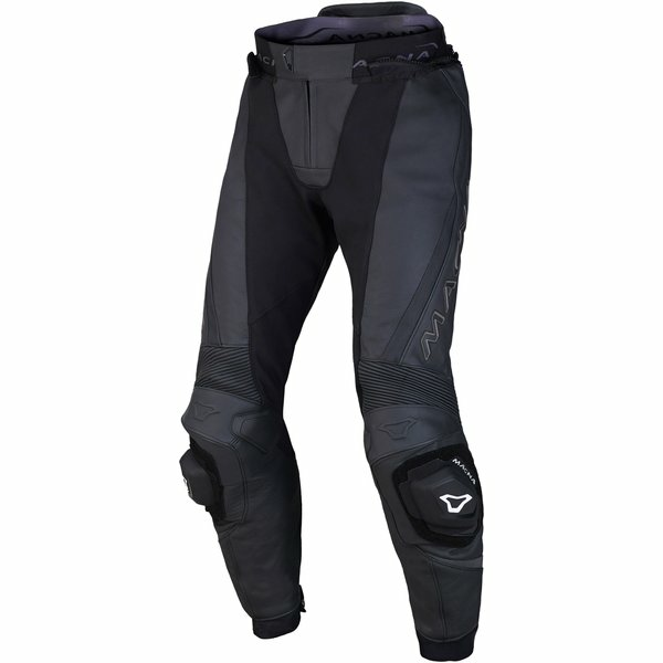 Pantaloni de piele sport/touring MACNA Lectriq Negru 52, 1, nordicamoto.ro