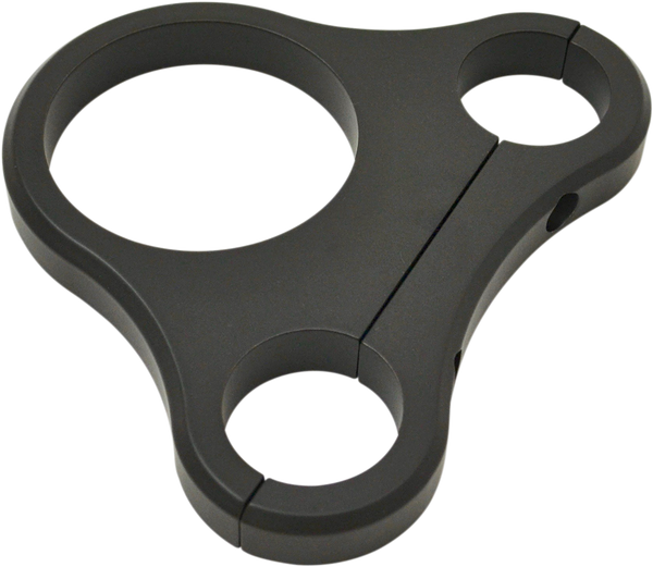 Tee-bar Gauge Mounts Flat Black, 1, nordicamoto.ro