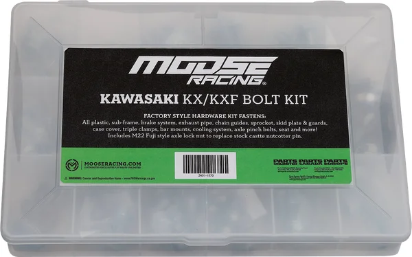 MOOSE RACING M1 Kx-kxf Bolt Kit Gray, Silver, 2, nordicamoto.ro