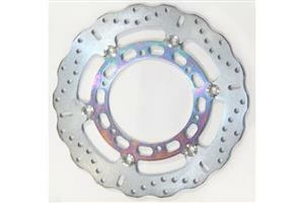 Supercross Contour Series Brake Rotors Silver, Stainless Steel, Zinc, 1, nordicamoto.ro