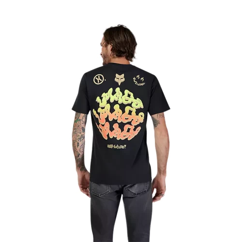Tricou Fox FUTURE SS PREM Black-2