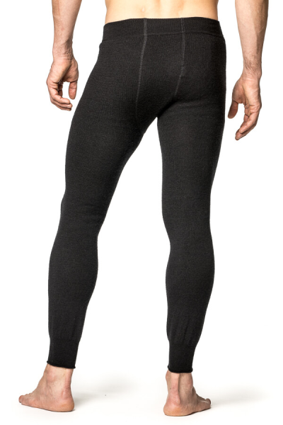 Woolpower Long john 400 Merino Mid layer black S-1