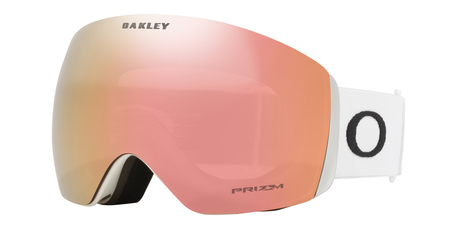 Ochelari Snowmobil Oakley Flight Deck L Matte Whte wPrzm Rose Gold