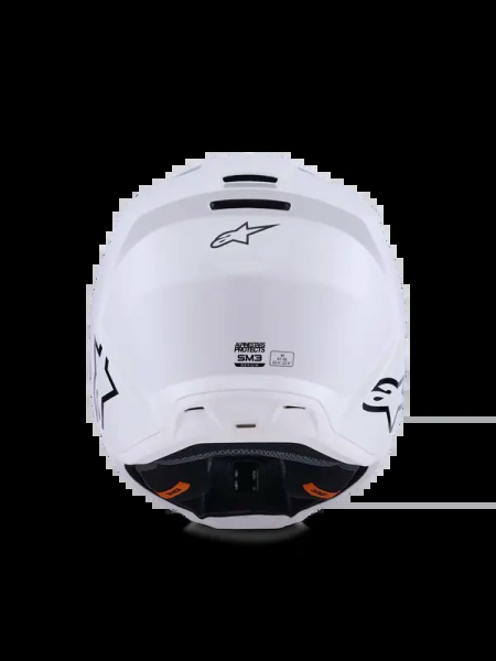 Sm3 Solid Helmet White -9