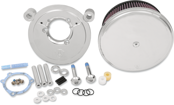 Big Sucker Stage Ii Air Filter Kit With Cover Silver, 1, nordicamoto.ro