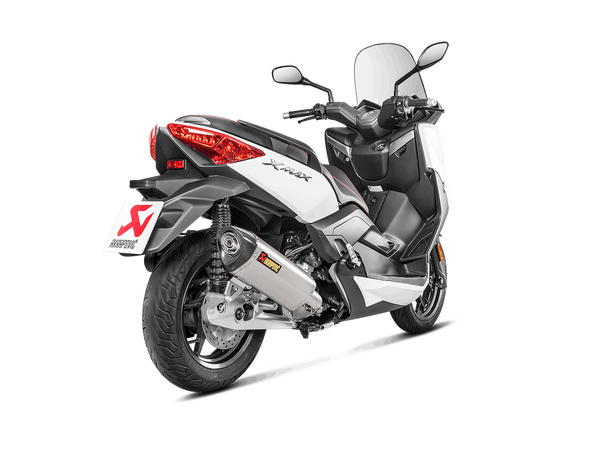 Slip-on Line Muffler Scooter Black, Carbon Fiber-5