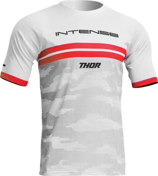 Tricou MTB Thor Intense Assist Decoy Camo Gray/White-3