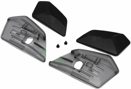 Accesoriu evacuare aer superior cască SHOEI JCR Portocaliu-6