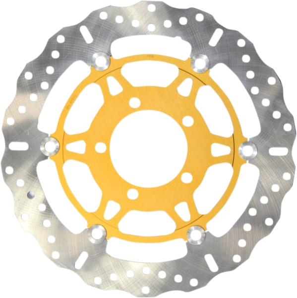Pro-lite Xc Contour Brake Rotor Aluminum, Gold, Silver, 1, nordicamoto.ro