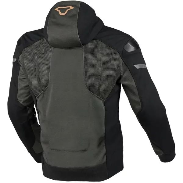Geaca textil de vara MACNA BRERO L Verde/Negru, 9, nordicamoto.ro