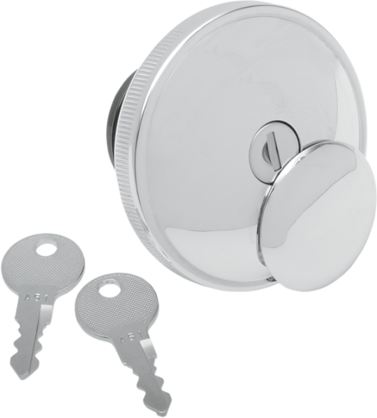 Screw-in Locking Gas Cap Black, 1, nordicamoto.ro