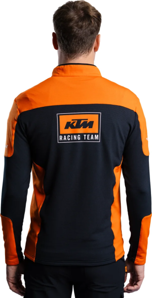 Pulover KTM Team Halfzip Orange Black-0
