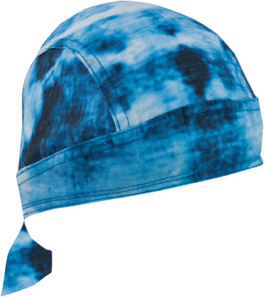 Road Hog Flydanna® Headwrap Blue, White, 1, nordicamoto.ro