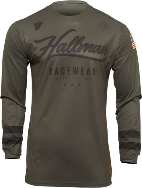 Hallman Hopetown Jersey Green  S, 1, nordicamoto.ro