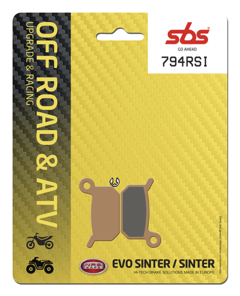 Rsi Offroad Racing Sintered Brake Pads, 2, nordicamoto.ro