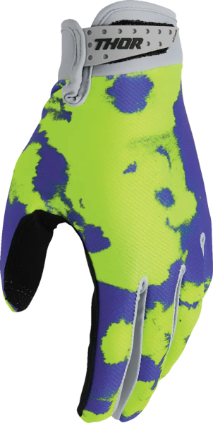 Launchmode Bleach Gloves Yellow, Purple, Black -5