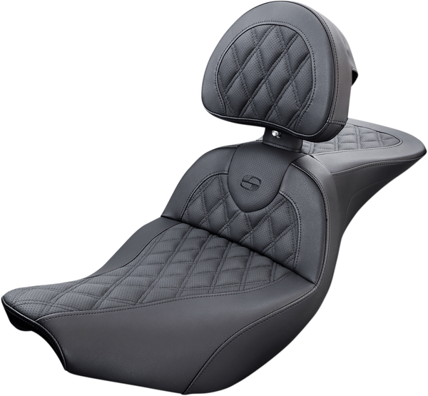 Roadsofa Lattice Stitch Seat Black, 1, nordicamoto.ro