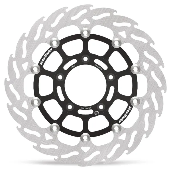 Flame Series Rotor Race Black, Steel-0