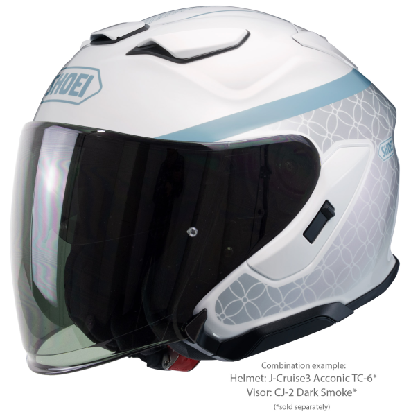 Casca Jet SHOEI J-CRUISE3 Acconic TC-6 Albastru/Alb XL, 2, nordicamoto.ro