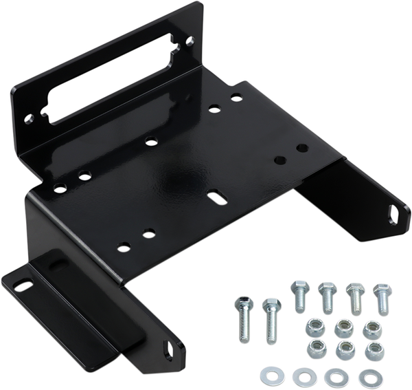 Rm4 Utv Winch Mount Black 