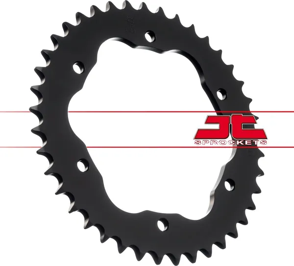 JT SPROCKETS Steel Rear Sprocket Black -1